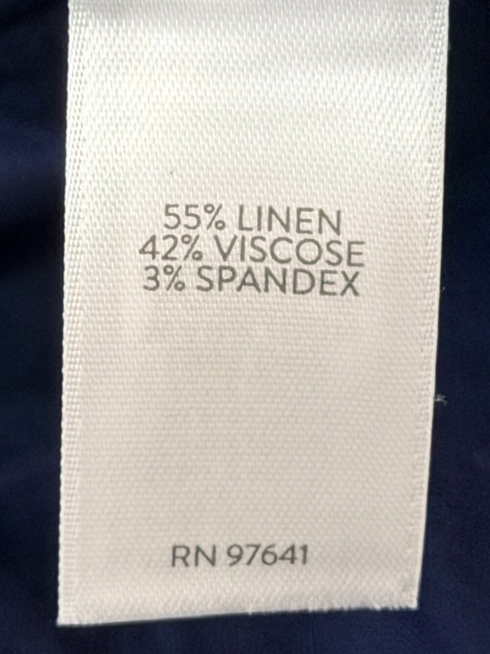 NWT J.Jill Jenna Linen Stretch Belted Pants 2X - Picture 7 of 8